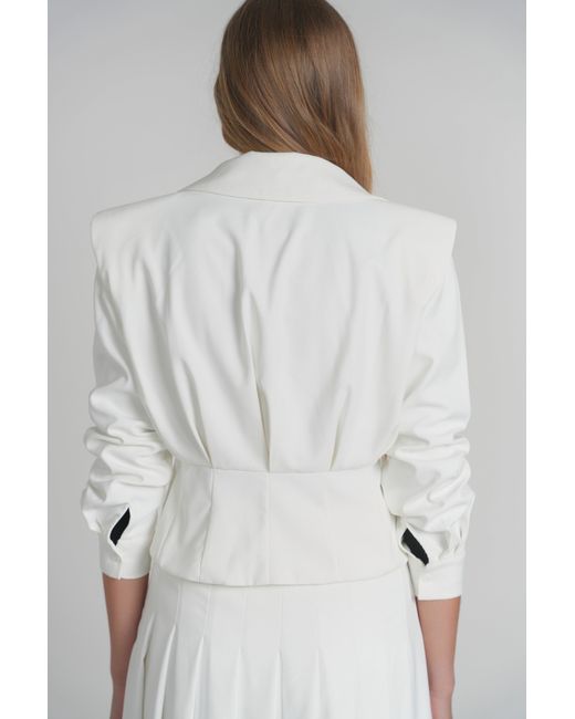 Luum White Aranci Blouse