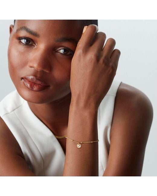 Muru Metallic April Birthstone Bracelet