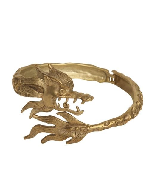 Zeworks Metallic Dragon Cuff Bracelet