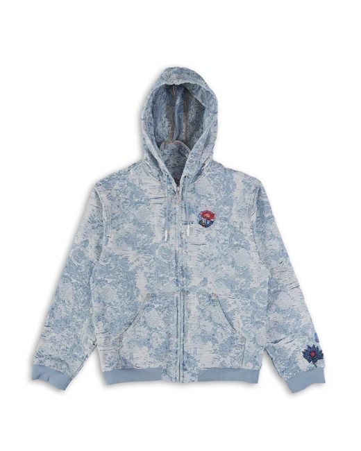 VERYRARE Blue Dark Lotus Hoodie for men