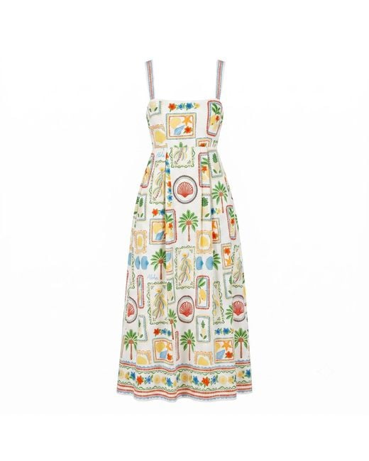 Yumi Kim Metallic Mia Linen Dress