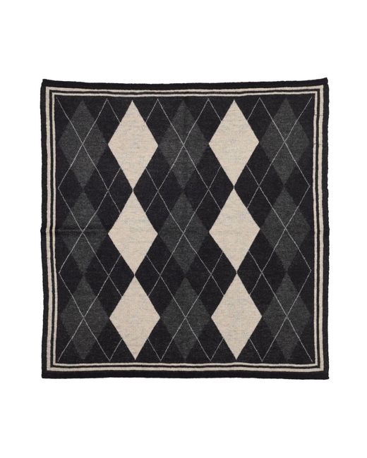 Mohair&Angora Black Mohair Foulard Troia