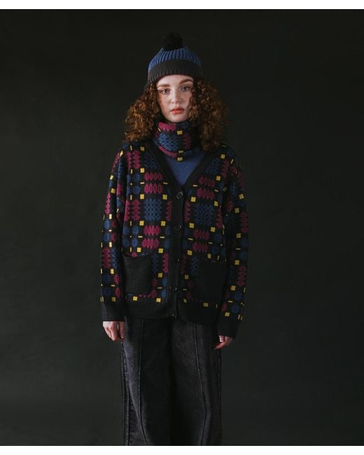 Mabli Blue Gwyllion Beanie