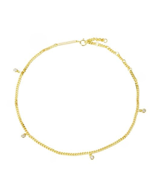 BLOOMTINE | Earth Angel HQ Metallic Illuminess Vermeil Princess Anklet