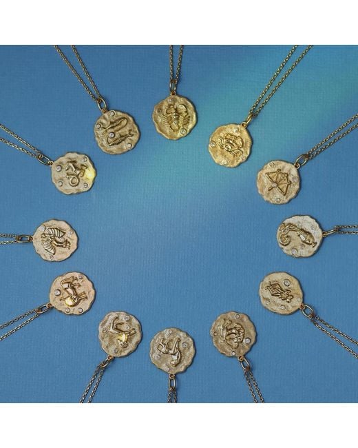 Hye Jane Jewelry Metallic Gemini Zodiac Necklace