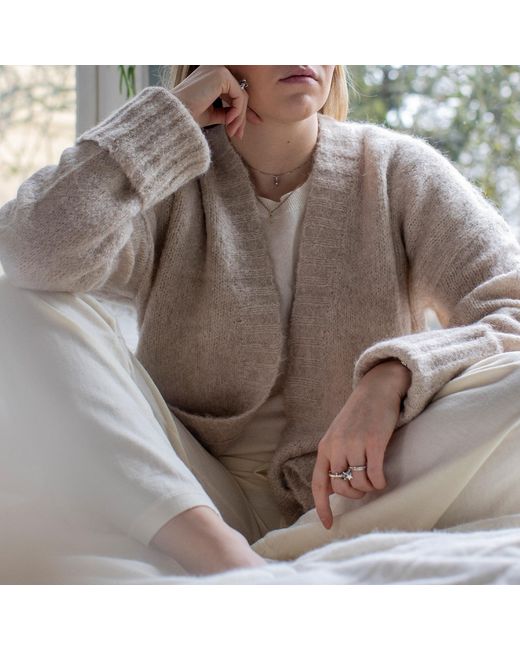 tirillm Natural Neutrals Cessa Long Cardigan Light