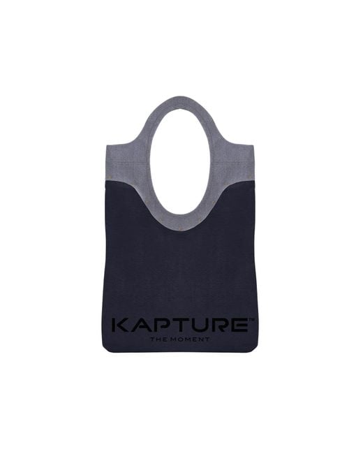 Kapture Blue Par Tote Bag