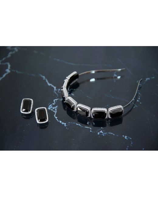 Stephanie Browne Australia Black Stevie Earrings