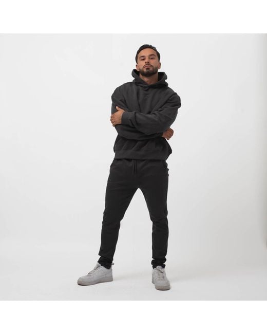 Storm Gray Essential Fitted Jogger Shadow for men