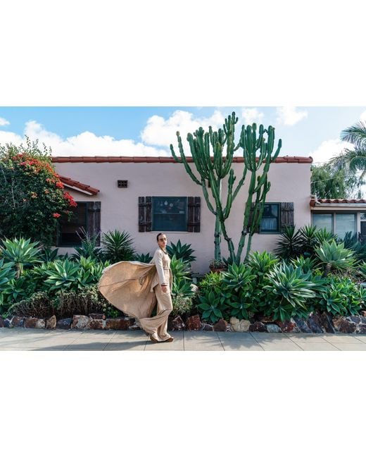 Jennafer Grace Natural Neutrals Creme Brulee Yoga Duster