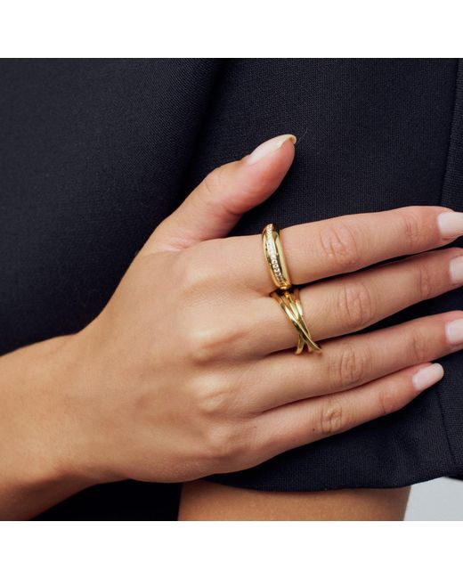 Sif Jakobs Jewellery Metallic Ring Spirale Pianura