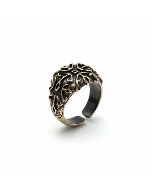By Virgo Black Ravena Ring