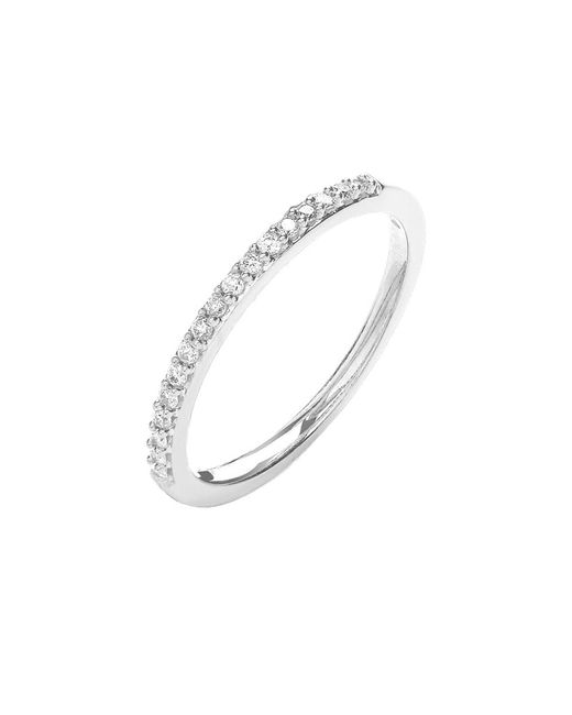 Augustine Jewels White Delicate Eternity Ring