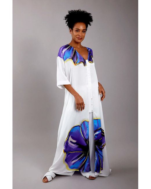 Zafur Blue Santorini Dress