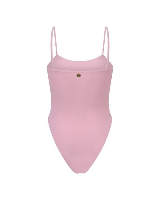Blake Swimwear Pink Square Swimsuit