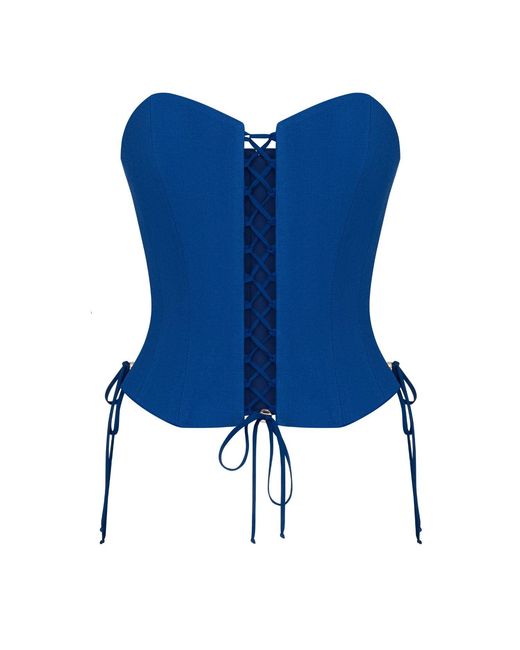 Elsava Blue Corset