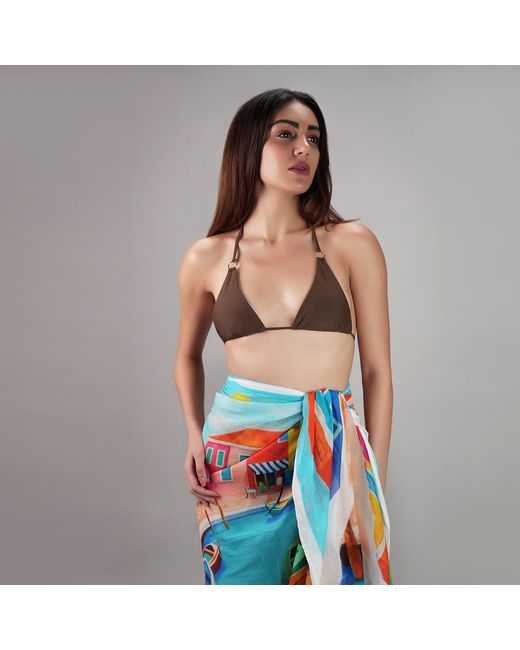 DHARA SHETH DUBAI Blue Mediterranean Escape Resort Sarong