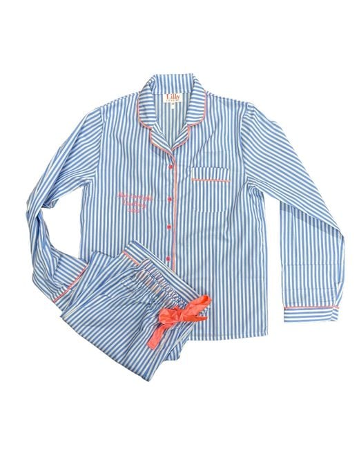 Lilly Loves Blue Not Tonight Darling Pyjamas