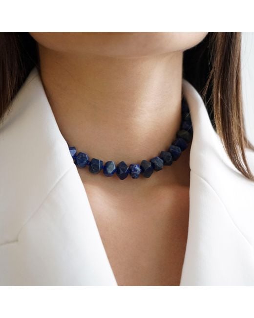 Smilla Brav Blue Lapis Lazuli Necklace Celia