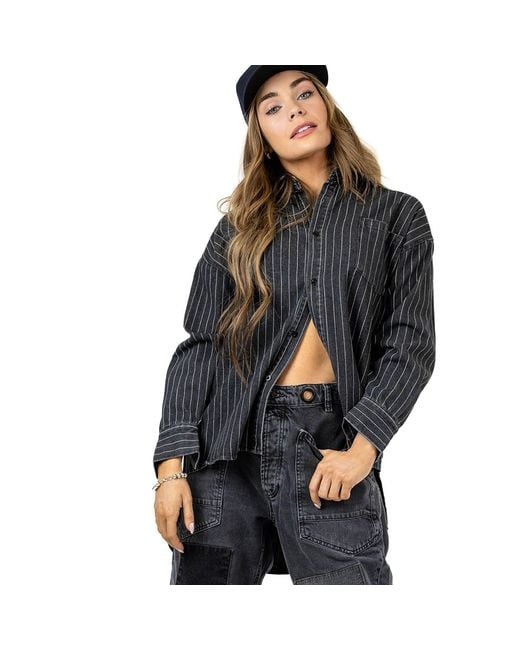 Zenzee Green Boyfriend Button Up Shirt