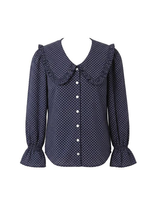 The Well Worn Blue The Luna V Blouse