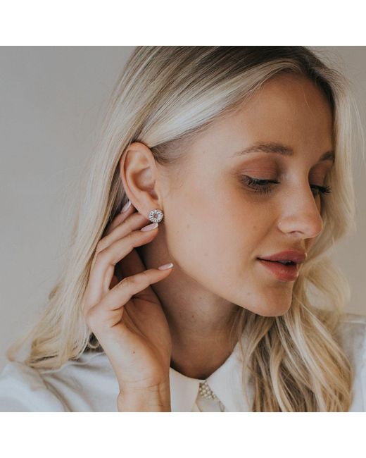 Dainty London Metallic Mini Barnacle Hoops