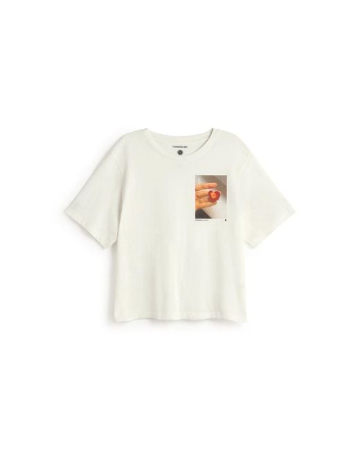 Thinking Mu White Fresa Lucia T-Shirt
