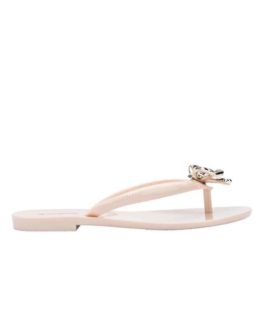 Melissa Pink Neutrals Harmonic Iris Flats