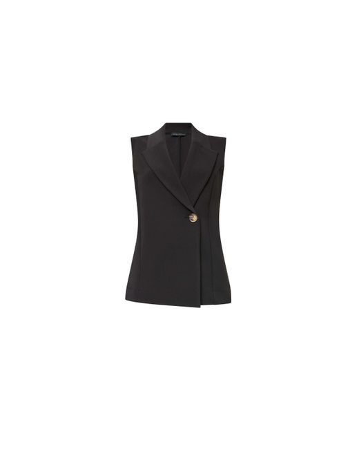 James Lakeland Black Suit Vest
