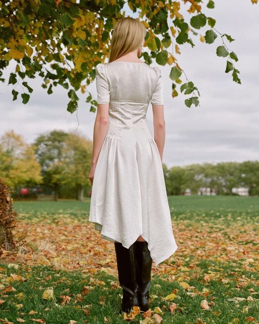 Lor Rein White Rina Dress