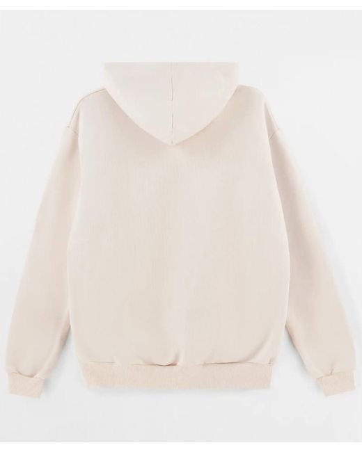 Saint One Co. White Neutrals Saint One Hoodie Cream for men