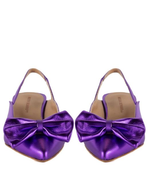 Keith Scarrott Shoes Purple Ardea Slingback