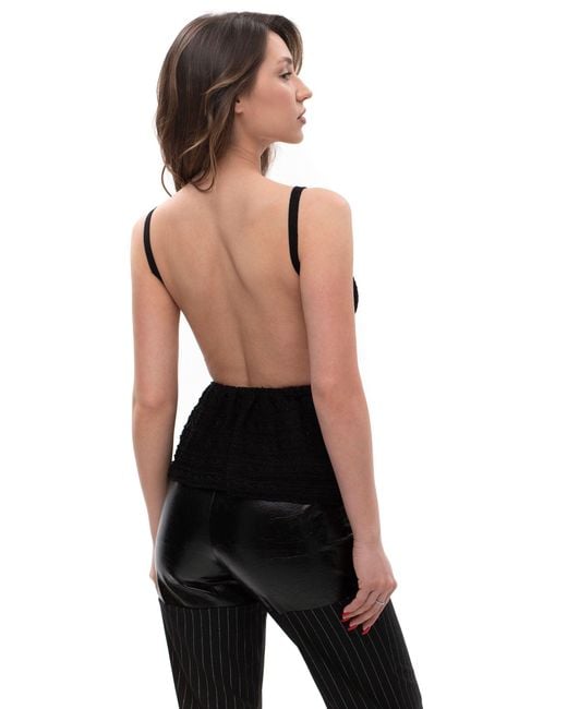 Maison Bogomil Black Structured Flow – Trousers