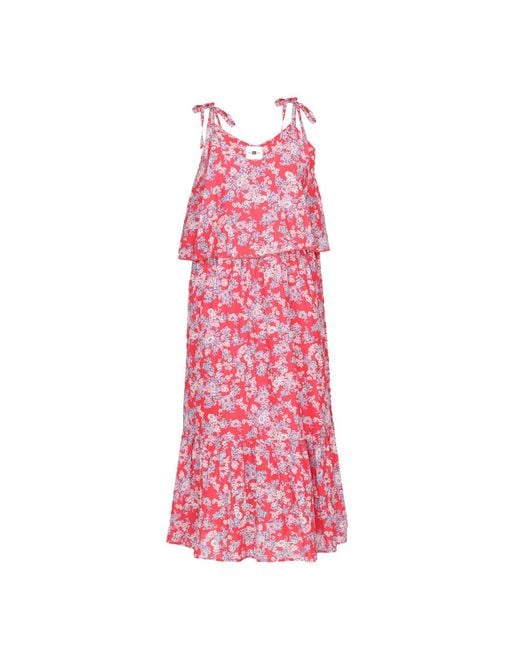 Em & Shi Pink Colour Me Love Tie Up Dress