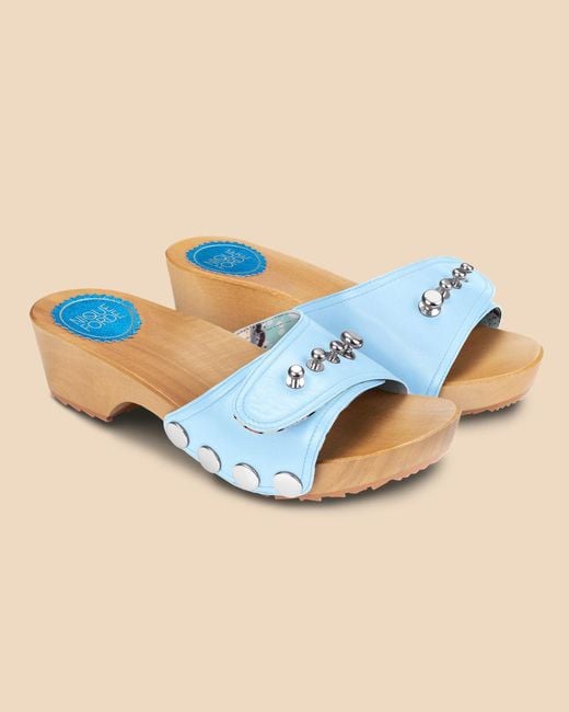 Nique Forde Blue Celeste Lucille Sandals