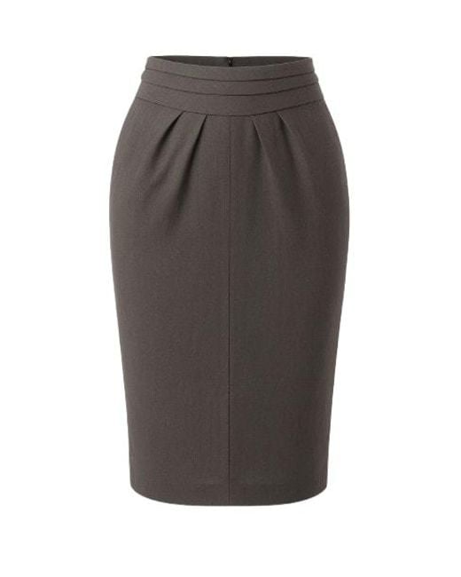 Conquista Gray Chic Tulip Skirt