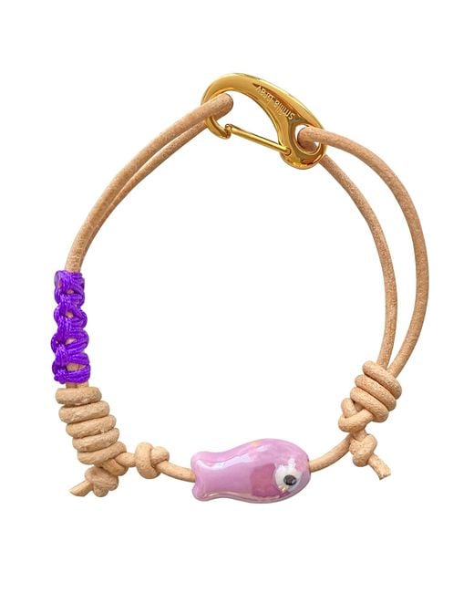 Smilla Brav Pink Fish Bracelet Ocean