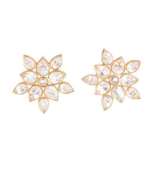 Christina Greene Metallic Heather Crystal Earrings