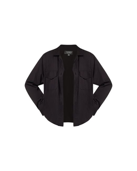 Known Supply Black Lightweight Shirt Jacket