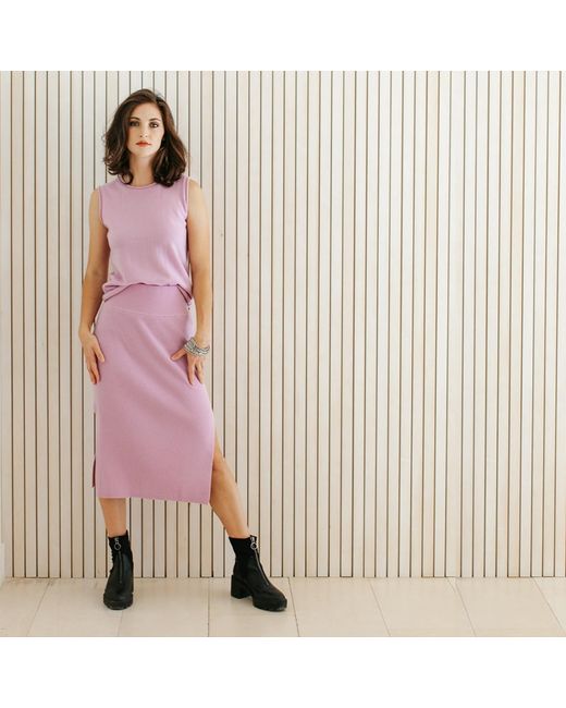 Zenzee Purple Cashmere Classic Tank