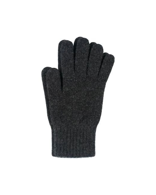 Paul James Knitwear Black Cashmere Vivaan Gloves