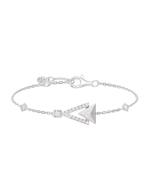AWNL Metallic Triangle Meteorite Sterling Bracelet