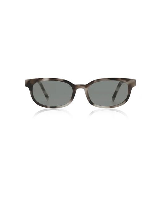 A.Kjærbede Gray Charlie Sunglasses Cookie Dough