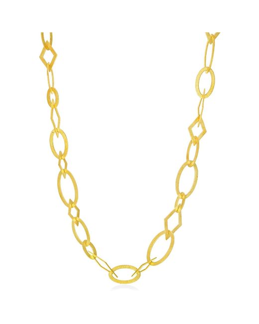 Myrto Katramadou Jewellery Metallic Harmony Matte Chain Necklace
