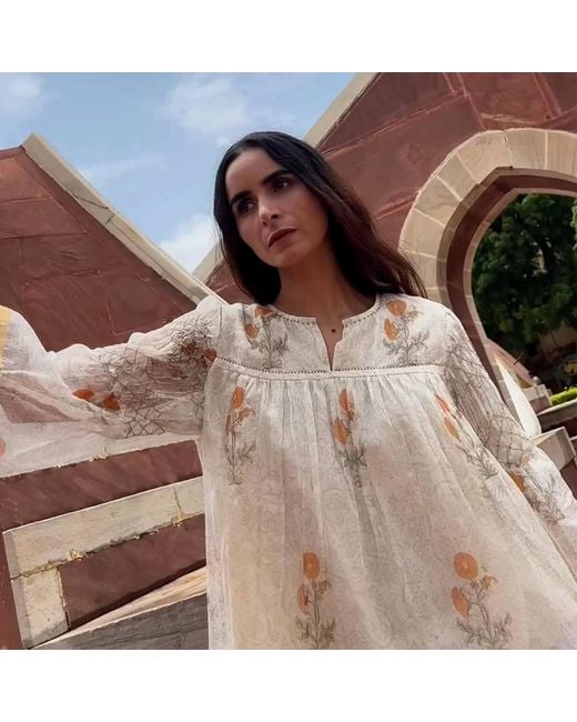 Liminal White Luna Blouse