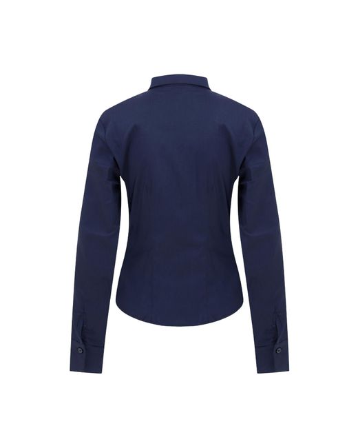 Maan Istanbul Blue Classic Slim Fit Dark Shirt