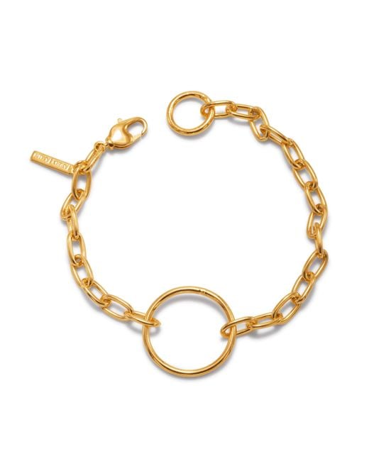 Jaredjamin Metallic Chain Reaction Ellipse Bracelet for men