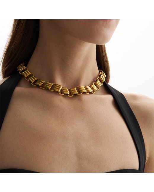 Maison De Gala Metallic Alex Necklace