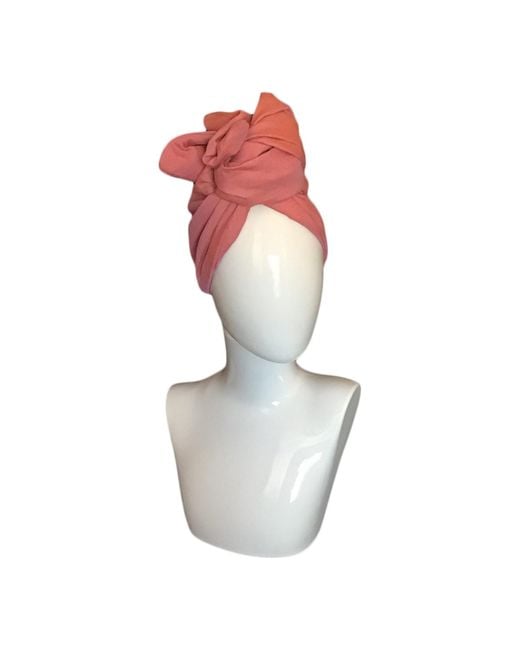 Romer Millinery Red Twisturban Turban