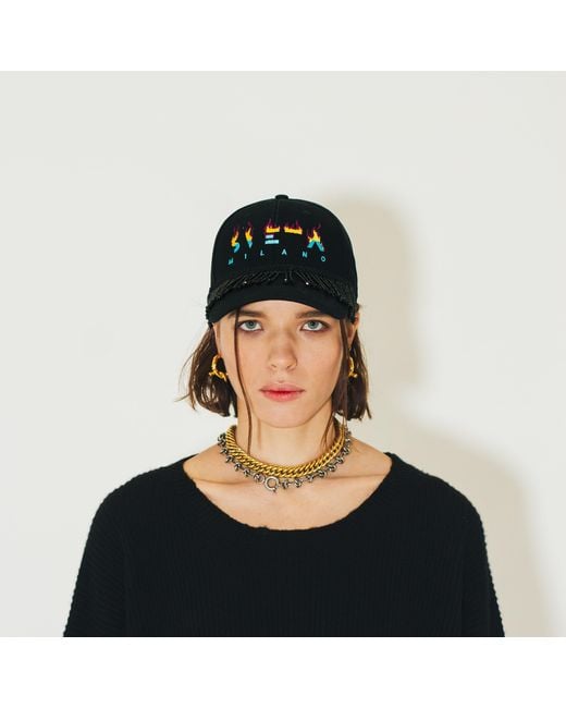 SVETA Milano Black Mahak Baseball Cap